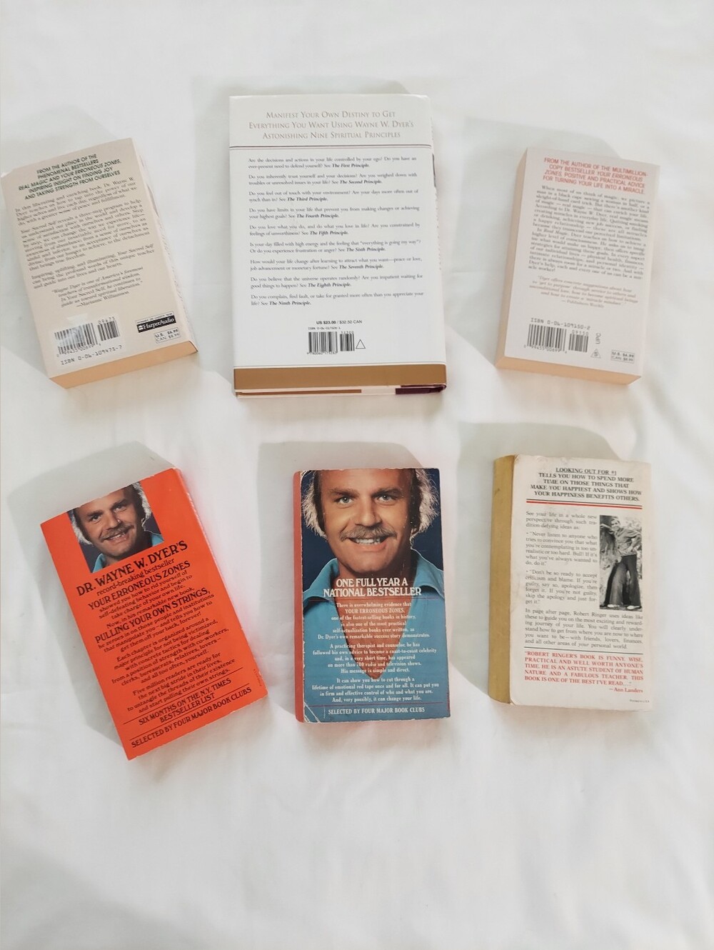 Wayne W Dyer (5) & Robert Ringer (1) Self-help Books-6 Total- 3 #1 Best Sellers - Picture 2 of 14